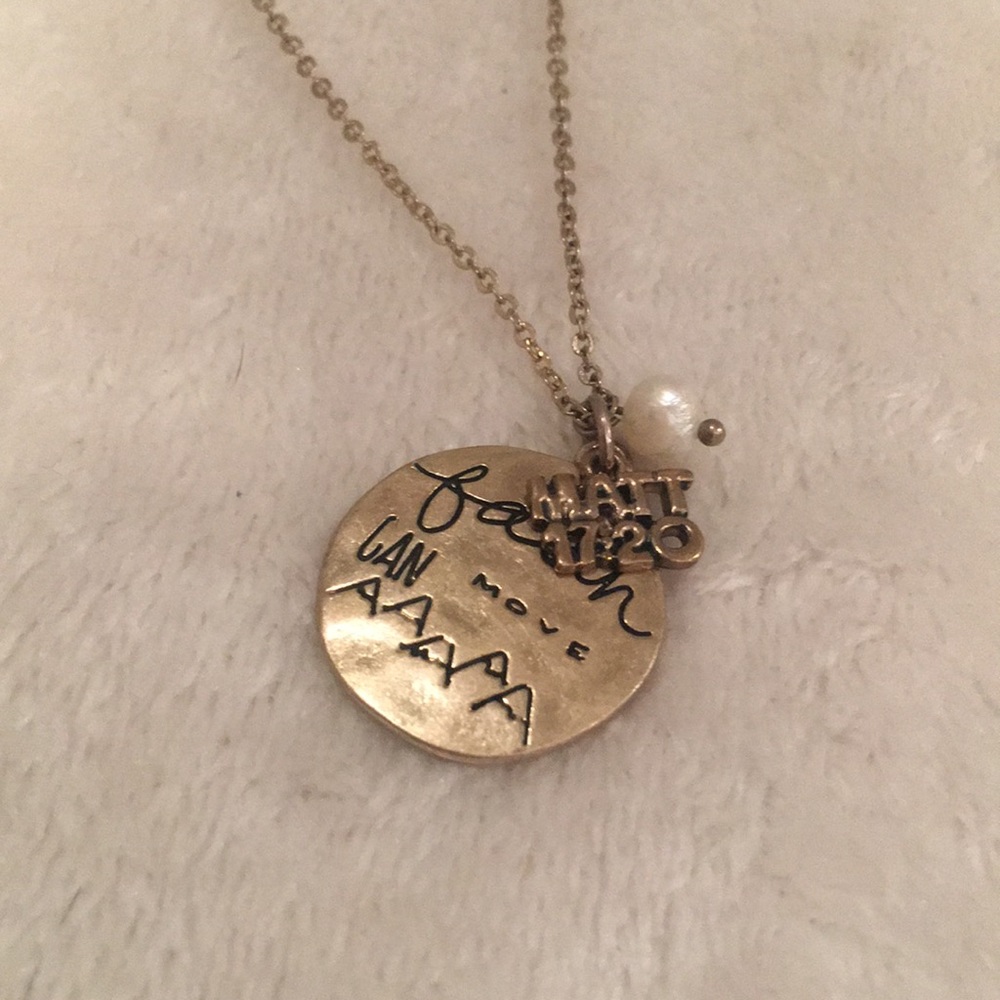Faith Can Move Mountains Necklace